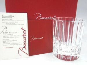 ☆Baccarat バカラ Harmony ハーモニー ミニタンブラー ショットグラス 直線カット 1客 クリスタル 箱有 未使用 食器 コップ☆