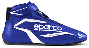 SPARCO（スパルコ） レーシングシューズ FORMULA ブルー 44サイズ（28.0cm）FIA 8856-2018