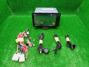 美品!! KENWOOD ケンウッド メモリー ナビ 彩速ナビ カーナビ MDV-D309BTW 地図 2021年 CD ワンセグ 地デジ TV SD AUX USB ipod Bluetooth