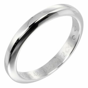 カルティエ CARTIER デクラレーション 7.5号 リング 指輪 Pt950プラチナ 約4.19g【I132124007】中古