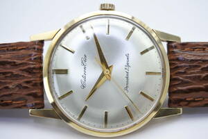 ☆☆☆K18稀少高級モデル 　1960年代製　CITIZEN　シチズン エース　23石　手巻紳士腕時計　国産名機高級品
