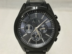 アルマーニエクスチェンジ ARMANI EXCHANGE アナログ クロノグラフ クォーツ メンズ 腕時計 ブラック AX2639