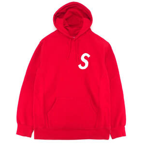 Supreme - S Logo Hooded Sweat Shirt 赤L シュプリーム - エス ロゴ フーデッド スウェット シャツ 2015FW