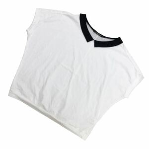 NS121 日本製 mizuiro-ind ミズイロインド Tシャツ 半袖Tシャツ トップス カットソー 半袖 綿100% コットン レディース ホワイト 白