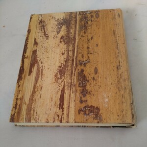 バナナ葉張りノート　竹繊維漉き紙　10冊セット