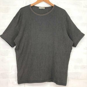 ISSEY MIYAKE イッセイミヤケ 90’s 楊柳生地 半袖 Tシャツ カットソー SIZE: L グレー MU632023092913