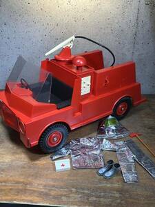 ★Action Man★Emergency Fire Tender★Palitoy★GIjoe★アクションマン★レア★ファイヤトラック★1970年代★Crash Crew Fire Truck★