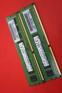 C9440 K L ★2枚 Samsung メモリ 4GB 1Rx8 PC3-12800U-11-12-A1★