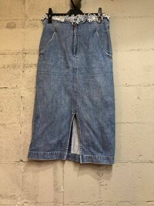 mame マメ デニムスカート BLUE size2