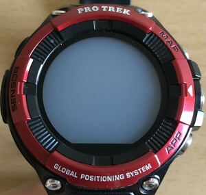 318-0605 CASIO カシオ PROTREK Smart プロトレック スマートウォッチ 腕時計 ラバーベルト　デジタル　WSD-F21 電池切れ　動作未確認