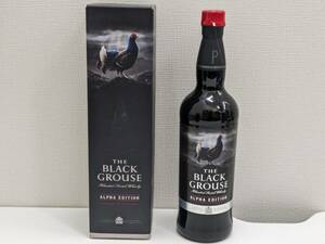 【RG1295SH】1円スタート THE BLACK GROUSE ザ ブラック グラウス ALPHA EDITION アルファ エディション ウイスキー 700ml 40%