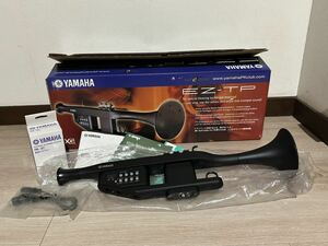 中古品　電子楽器 イージートランペット EZ-TP ヤマハ/YAMAHA 箱・取扱説明書・ソングブック・ACアダプター・MIDI変換ケーブルつき