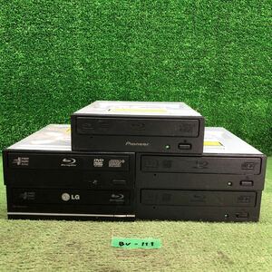 BV-111 激安 Blu-ray ドライブ DVD デスクトップ用 LG BH10NS30 BH12NS38 Pioneer BDC-207BK BDR-206JBK 5点set まとめ売り 不良あり junk