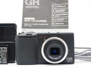 リコー Ricoh GR Digital 8.1MP Black Compact Camera [新品同様] #Z1486A