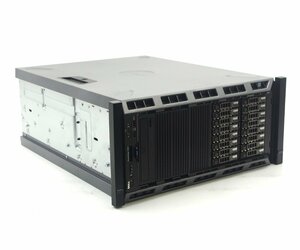 DELL PowerEdge T430 Xeon E5-2603 v4 1.7GHz 32GB 1.2TBx16台(SAS2.5インチ/12Gbps/RAID50) DVD-ROM AC*2 PERC H330 ラックマウント仕様