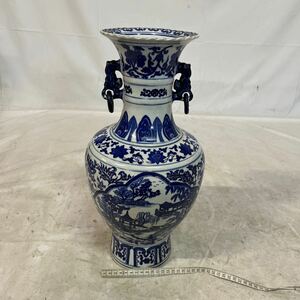 【ジャンク品】花瓶　景徳鎮製