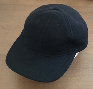 Eddie Bauer CAP 黒 フリース MADE IN USA キャップ アウトドア ブランド や 古着 90’s 好きに も 帽子 アリメカ製 エディー バウアー