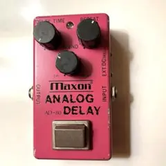 maxon アナログディレイ　AD-80 中古品(作動時ランプ無点灯)