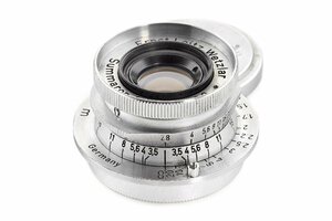 【美品】Leica/ライカ Summaron 2.8ｍｍｆ3.5cm A36 prototype シルバー#HK10475
