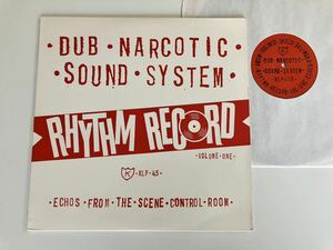 【95年USオリジナル】DUB NARCOTIC SOUND SYSTEM/ Rhythm Record Volume One・Echos From The Scene Control Room LP KLP45 Calvin Johnson