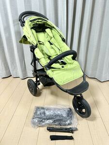 AirBuggy coco エアバギー ココ ブレーキ付き グリーン