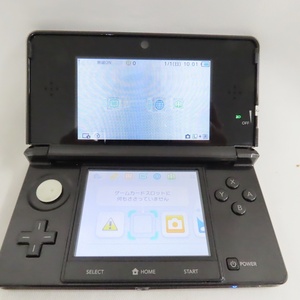 Ts780161 任天堂 ゲームハード NINTENDO 3DS ブラック Nintendo 中古