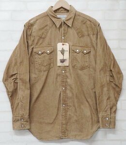 7T4209■ササフラス コーデュロウィーズディガーシャツ SF-161153 SASSAFRAS WEEDS DIGGER SHIRT