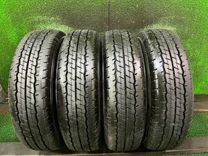 新車外し　200系ハイエース　23年製　195/80R15　4本　ダンロップ　SP175N　195/80R15　107/105L　LT 1020-03