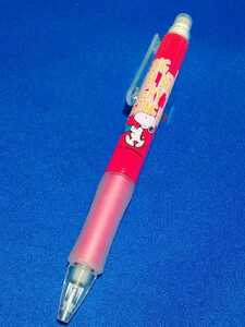 スヌーピー&ウッドストック☆SNOOPY＆WOODSTOCK☆シャープペンシル 0.5 レッド☆トンボ鉛筆　廃盤品　レトロ