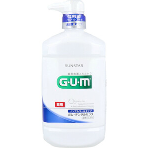 まとめ得 GUM ガム・デンタルリンス 薬用 ノンアルコールタイプ 960mL x [5個] /k