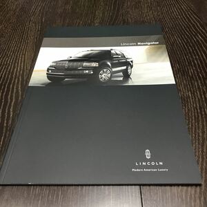 【即決】リンカーン ナビゲーター 2013年6月 諸元表 アクセサリー掲載 LINCOLN NAVIGATOR カタログ