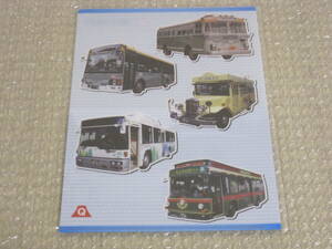 富士急行 バス クリアファイル 未使用品 富士急 路線バス 乗合バス 高速バス 観光バス 歴史 写真
