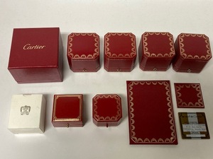 【カルティエ/Cartier】ジュエリーケース リング用 8個まとめて【BOX】0405