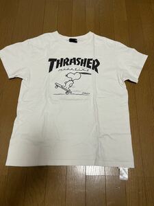 THRASHER × PEANUTS Tシャツ スラッシャー スヌーピー