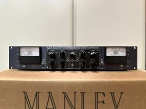 【半額以下スタート】Manley Stereo Variable Mu Limiter Compressor 国内正規品 極美品 定価75万9000円 100v仕様