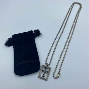 ★正規品★未使用★CHROME HEARTS(クロムハーツ)/シルバー925/FRAMED OPEN BABY FAT/フレームドオープンベイビーファット/ネックレス