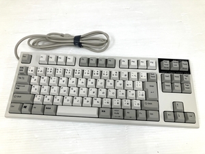 【動作保証】東プレ REALFORCE R2 TL-JPV-IV/AHAZ02 USBキーボード PC周辺機器 中古 O8794247