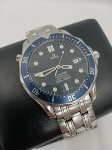 OMEGA シーマスター プロフェッショナル 300M メンズ 自動巻 稼働品 2551-80 ブルー文字盤