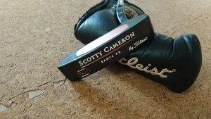 スコッティ・キャメロン　サンタフェ　SANTA FE　SCOTTY CAMERON NEWPORT Tel3　ソールスタンプほぼ新品　美品 純正ヘッドカバー付