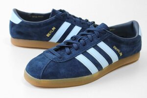 未使用★ adidas ◆ BERLIN / ベルリン スエード スニーカー 26cm ネイビー 靴 シューズ アディダス オリジナルス ◆ZZ2