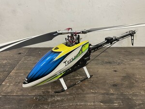 通電確認済み ALINE T-REX500X ヘリコプター 電動 ラジコン モーター 全長95cm バッテリー付き E POWER 3300mAh
