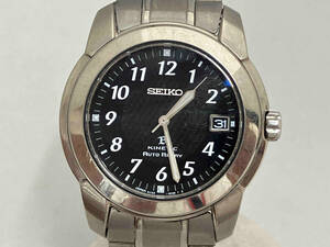 ジャンク SEIKO セイコー BRIGHTZ ブライツ 5J22-0D40 200072 風防キズ有り キネティック 腕時計
