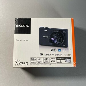 Sony ソニー デジカメ サイバーショット DSC-WX350 黒 ブラック 未使用 新品 未記入メーカー保証書 付き