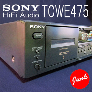 SONY ツインリバースカセットデッキ TC-WE475 [ジャンク]