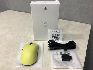 14426 1円〜 中古美品 VAXEE ヴァクシー Wireless Mouse XE イエロー ゲーミングマウス 