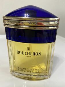 レア ブシュロン BOUCHERON ブシュロン プールオム BOUCHERON POUR HOMME オードトワレ EDT 香水 50ml 満タンに近いお品物