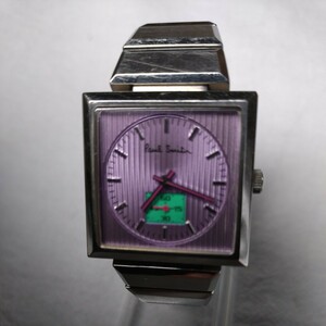 腕時計 アナログ ポールスミス クォーツポールスミス PAUL SMITH スクエア型クォーツ腕時計