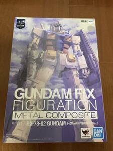 RX-78-02 ガンダム（40周年記念Ver.） [新品未開封品] GUNDAM FIX FIGURATION METAL COMPOSITE