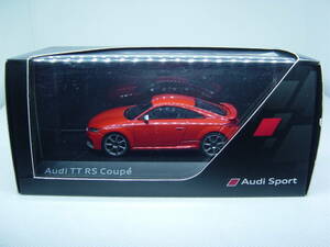 送料520円～ NOREV アウディ別注 1/43 Audi TT RS Coupe 2017 クーペ カタルーニャレッド