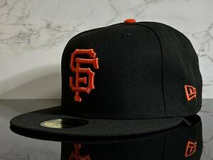 【未使用品】12A 訳あり★NEW ERA 59FIFTY×MLB サンフランシスコ ジャイアンツ San Francisco Giants キャップ CAP《SIZE 7 3/8・58.7㎝》